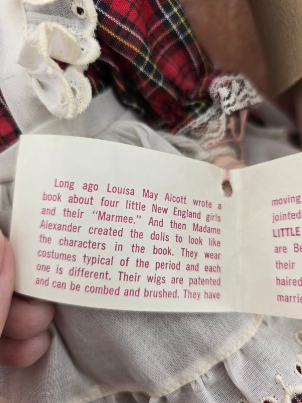 NIB Madame Alexander "Ana" Little Women Doll READ - Picture 8 of 16